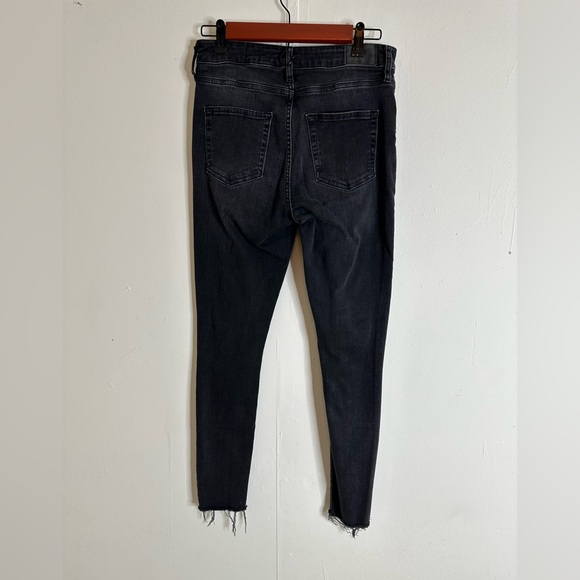 Superdry Black Denim Jeans Size 30 X 30 - Picture 6 of 6